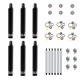 QA1 23.75 Eye-B/Eye-B V-None Dry Shock Small Aluminum Coilover 14.63 - 6 Pack