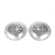 Load image into Gallery viewer, Power Stop 99-04 Chrysler 300M Rear Evolution Drilled &amp; Slotted Rotors - Pair