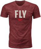 Fly Wfh Tee Red Heather 2x