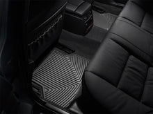 Load image into Gallery viewer, WeatherTech 04-10 BMW 5-Series Rear Rubber Mats - Black