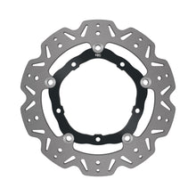 Load image into Gallery viewer, EBC 15-17 Yamaha FZ-07 Front Left/Right Vee Floating Black Rotor