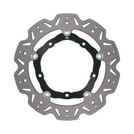 EBC 15-17 Yamaha FZ-07 Front Left/Right Vee Floating Black Rotor