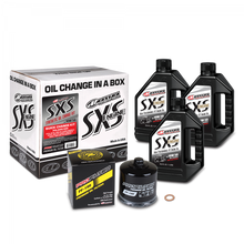 Load image into Gallery viewer, Maxima SxS Quick Change Kit 10W-50 Synthetic w/Black Filter
