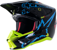 Load image into Gallery viewer, S-M5 Action 2 Helmet Blk/Ylw Fluo/Brt Rd Glossy Xl