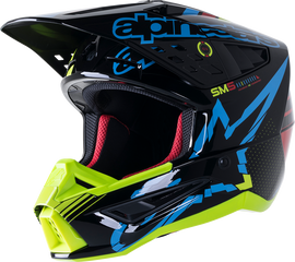 S-M5 Action 2 Helmet Blk/Ylw Fluo/Brt Rd Glossy Xl