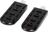 H/D Billet Foot Pegs Black