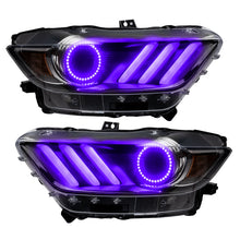 Load image into Gallery viewer, Oracle 15-17 Ford Mustang V6/GT/Shelby DRL  w/ Halo Kit - ColorSHIFT w/ BC1 Controller SEE WARRANTY
