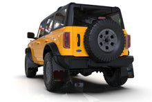 Load image into Gallery viewer, Rally Armor 21-25 Ford Bronco (Plstc Bmpr + RB - NO Rptr/Sprt) Blk Mud Flap w/Area Blue Logo