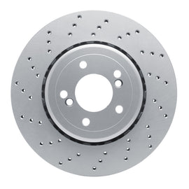 DFC 08-13 BMW M3 Left Rear Drilled GeoSPEC Coated Rotor