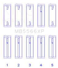 Load image into Gallery viewer, King Audi A4 1.8L AEB Performance Main Bearing Set - Size STD