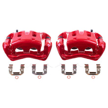 Load image into Gallery viewer, Power Stop 08-11 Nissan Pathfinder Front Red Calipers w/Brackets - Pair