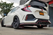 Load image into Gallery viewer, Rally Armor 17-22 Honda Civic Type R Black Mud Flap Red Altered Font Logo
