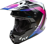 Formula Cp Krypton Helmet White/Black/Purple Lg