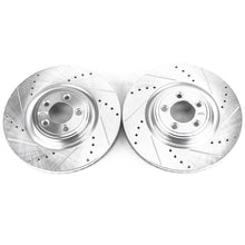 Load image into Gallery viewer, Power Stop 14-19 Jaguar F-Type Front Evolution Drilled &amp; Slotted Rotors - Pair