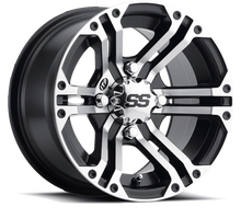 Load image into Gallery viewer, ITP SS 212 12x7 / 4x110 BP / 5+2 Offset Machined Wheel