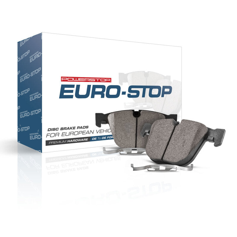 Power Stop 01-05 Mercedes-Benz C240 Euro-Stop ECE-R90 Front Brake Pads