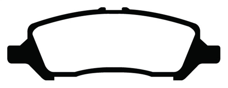EBC 12+ Dodge Dart 1.4 Turbo Ultimax2 Rear Brake Pads
