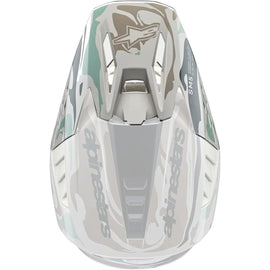 S-M5 Visor Mineral Wrm Grey/Celadon Grn Glossy