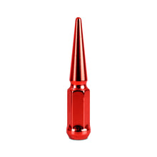 Load image into Gallery viewer, Mishimoto Steel Spiked Lug Nuts M12x1.5 20pc Set - Red