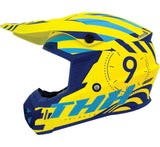THH Helmets T730X Twister Yellow/Blue - XS