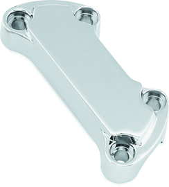 Bikers Choice 74-Up Big Twin and XL Scalloped Handlebar Clamp Without Skirt