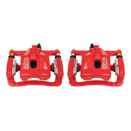 Power Stop 06-10 Hummer H3 Rear Red Calipers w/Brackets - Pair