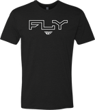 Youth Fly Edge Tee Black Yl