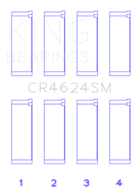 King Hyundai G4KE/G4KC Rod Bearings (Set of 4)