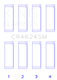 King Hyundai G4KE/G4KC Rod Bearings (Set of 4) - Size +.25mm