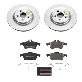Power Stop 06-08 Jaguar S-Type Rear Euro-Stop Brake Kit