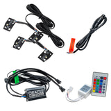Oracle 2021 Ford Bronco DRL Upgrade w/ Halo Kit - ColorSHIFT w/ Simple Controller SEE WARRANTY