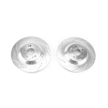Load image into Gallery viewer, Power Stop 2017 Mercedes-Benz Maybach S550 Rear Evolution Drilled &amp; Slotted Rotors - Pair