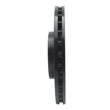 Load image into Gallery viewer, R1 05-17 Subaru WRX STI Front Right Drilled &amp; Slotted Black Brake Rotor