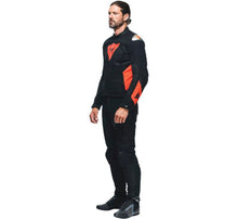 Load image into Gallery viewer, Dainese Energyca Air Tex Jacket Black/Fluorescent-Red Size - 54