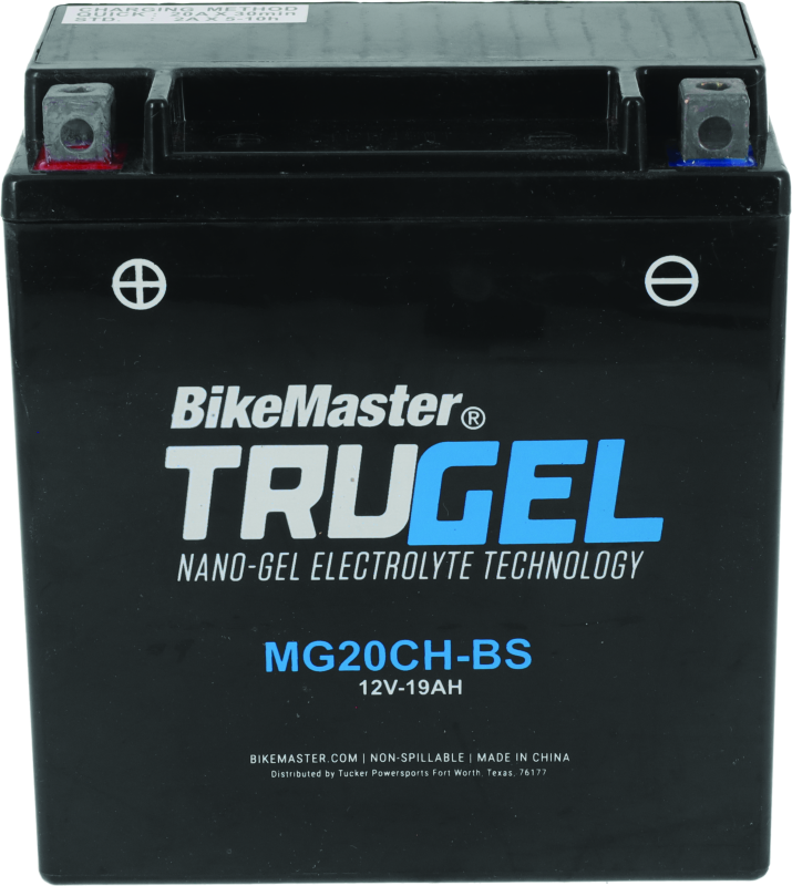 BikeMaster TruGel Battery MG20CH-BS