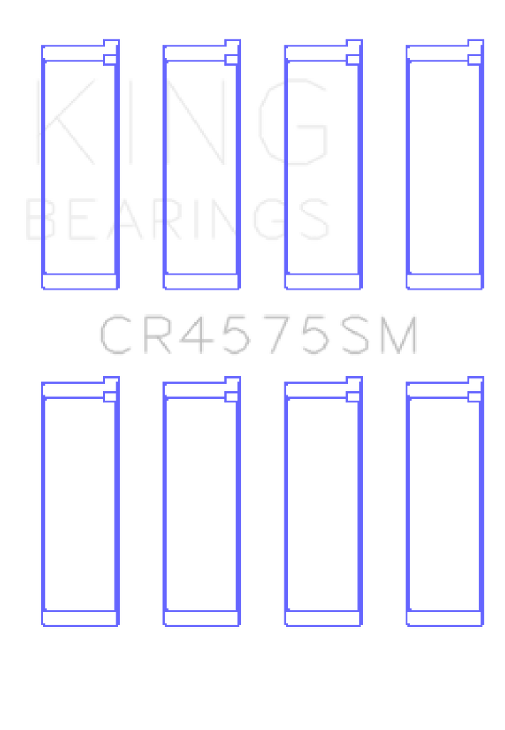 King Hyundai i30 G4FC Connecting Rod Bearing Set - Size +.25mm