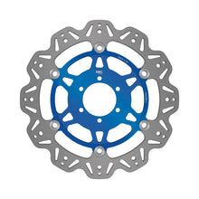 Load image into Gallery viewer, EBC 07-08 Ducati Monster 400 ie Japan Front Left/Right Vee Floating Blue Rotor