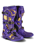 Tech 10 Le Boots Ultraviolet/Gold/Black Sz 10