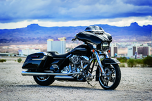 Load image into Gallery viewer, Kuryakyn LED Front Turn Signal Conversion Bullet Style Chrome Bezel Amber Lens