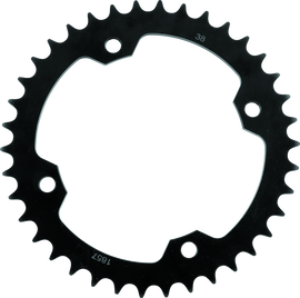 BikeMaster Yamaha Rear Steel Sprocket 520 42T - Black