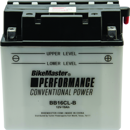 BikeMaster BB16CL-B Battery