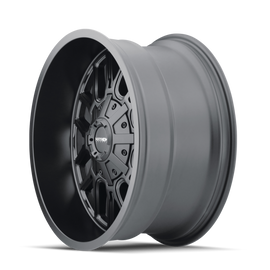 Mayhem 8107 Cogent 20x9 / 8x180 BP / 0mm Offset / 124.1mm Hub Matte Black Wheel
