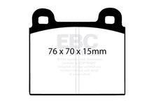 Load image into Gallery viewer, EBC 68-72 Alfa Romeo 1750 1.75 Ultimax2 Front Brake Pads