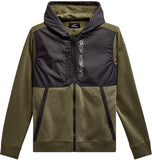 Aligned Hoodie Military/Black Lg