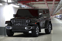 Load image into Gallery viewer, Rally Armor 18-25 Jeep JL Wrangler Black UR Mud Flap w/White Logo