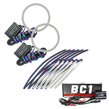 Load image into Gallery viewer, Oracle 15-17 Ford Mustang V6/GT/Shelby DRL  w/ Halo Kit - ColorSHIFT w/ BC1 Controller SEE WARRANTY