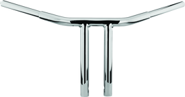 Bikers Choice Throttle By Wire Chrome 10 Inch Straight Tbar Handlebar Custom