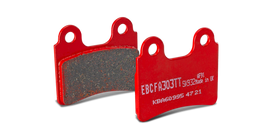 EBC 12-13 Yamaha YFM300G Grizzly Front/Rear R90 Organic Brake Pads