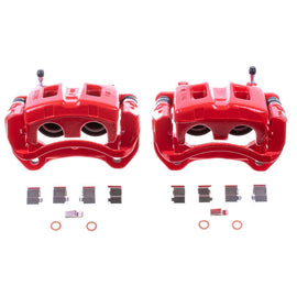 Power Stop 2002 Honda Passport Front Red Calipers w/Brackets - Pair