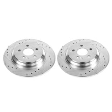 Load image into Gallery viewer, Power Stop 00-03 Mercedes-Benz ML55 AMG Rear Evolution Drilled &amp; Slotted Rotors - Pair